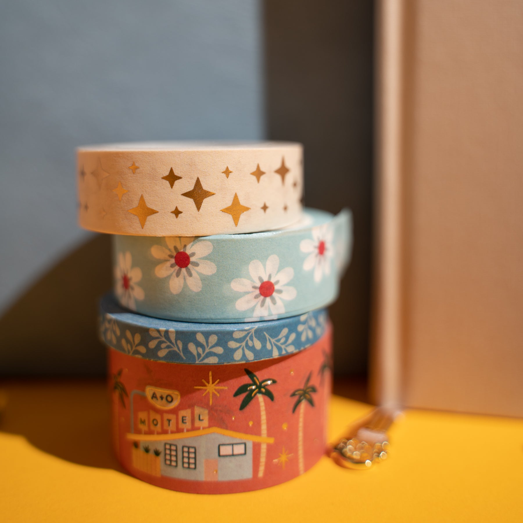 Vintage Motel Washi Tape Set by Archer and Olive