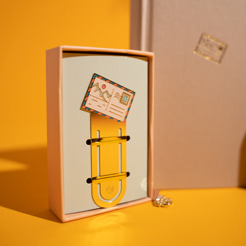 Post Card Bookmark - Archer and Olive