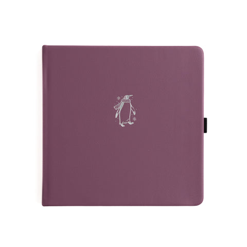 8x8 Polar Penguin: Dot Grid Notebook - Archer and Olive