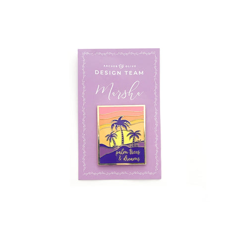 Marsha - Design Team Collab Pin - Archer and Olive