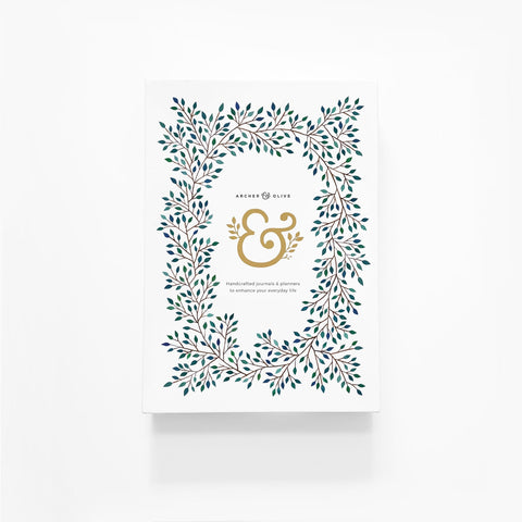 Latte Love Dot Grid Notebook - Archer and Olive