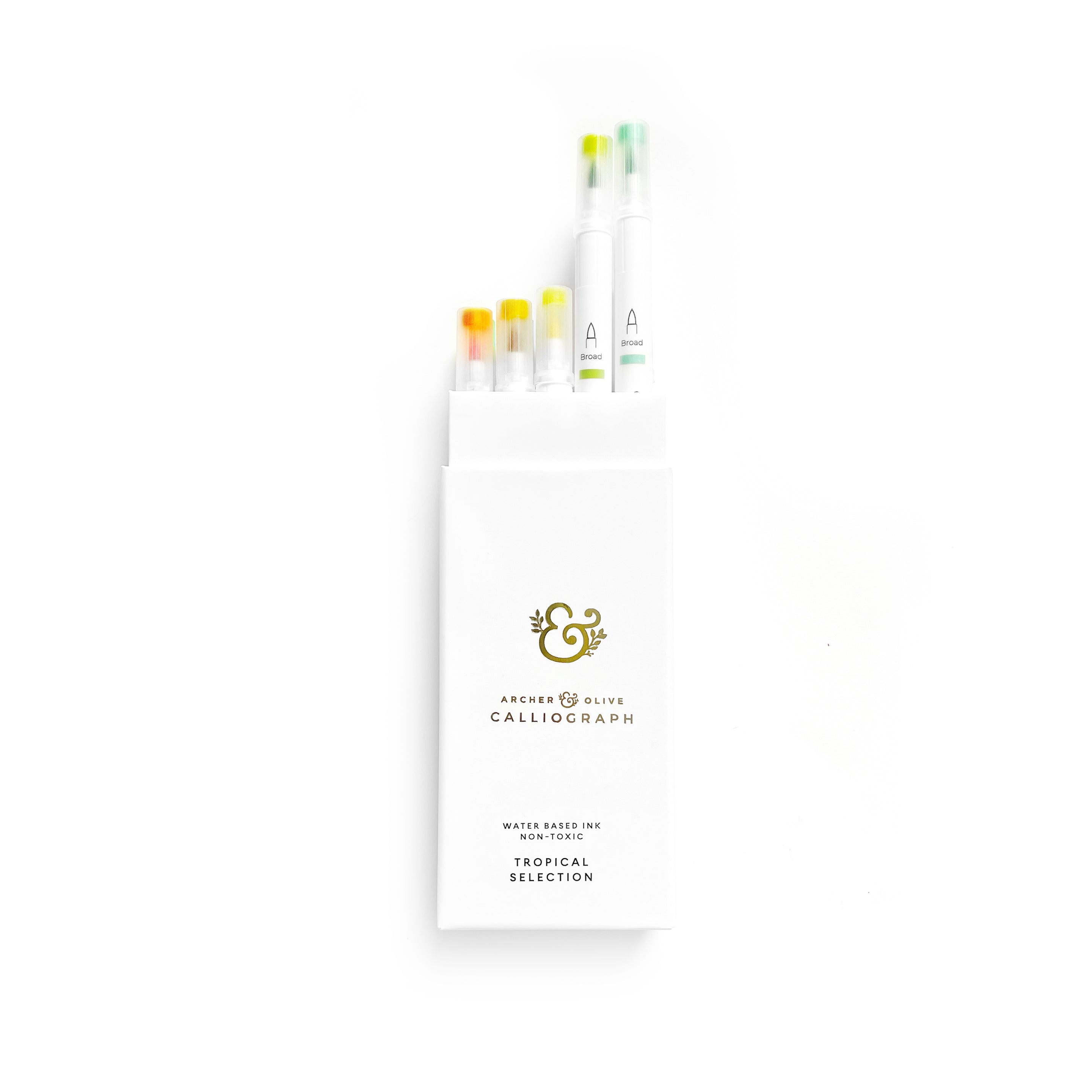 Calliograph Pens - Tropical Collection - Archer and Olive