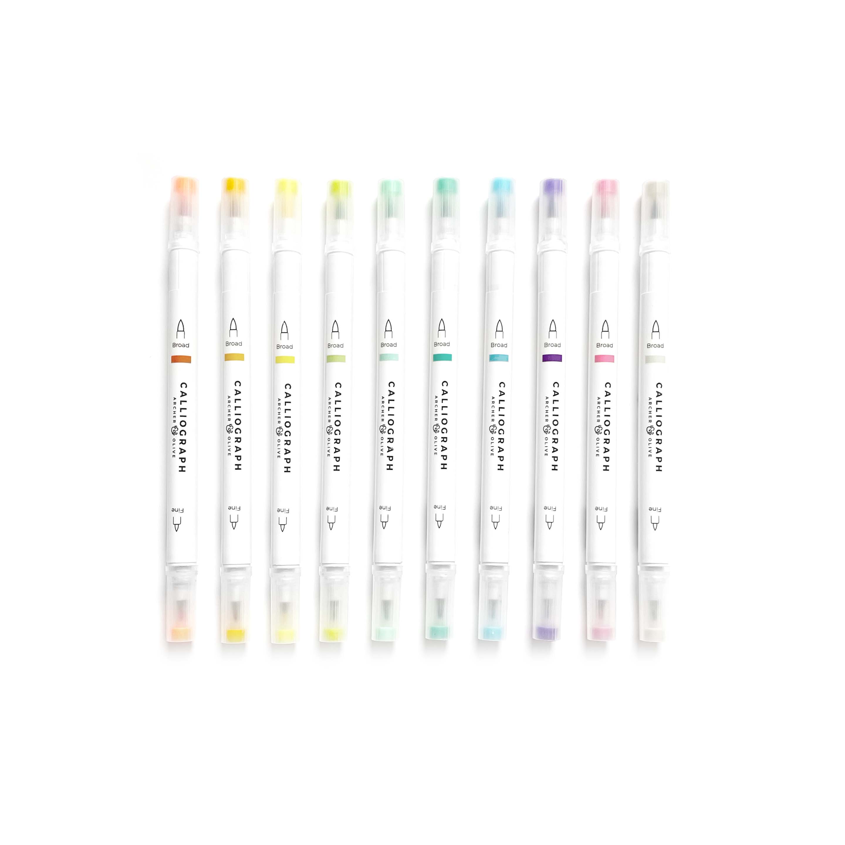 Calliograph Pens - Tropical Collection - Archer and Olive