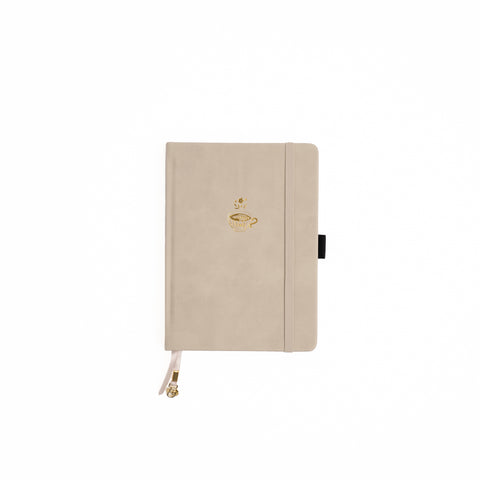 Latte Love Dot Grid Notebook - Archer and Olive