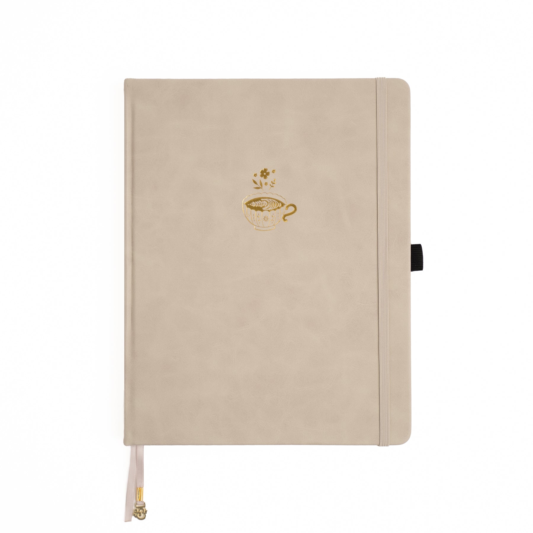 Latte Love Dot Grid Notebook - Archer and Olive