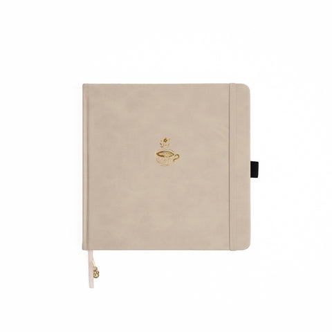 Latte Love Dot Grid Notebook - Archer and Olive