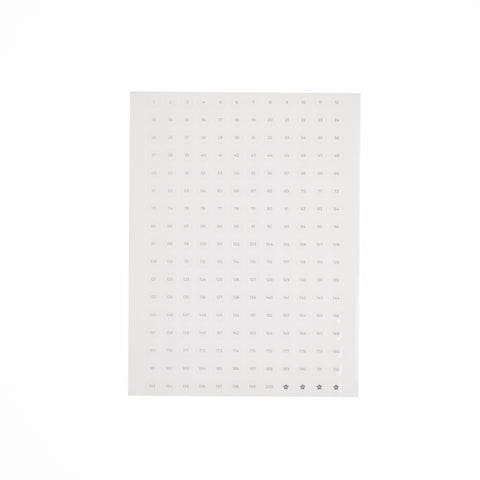 Page Number Stickers (1-200) - Archer and Olive