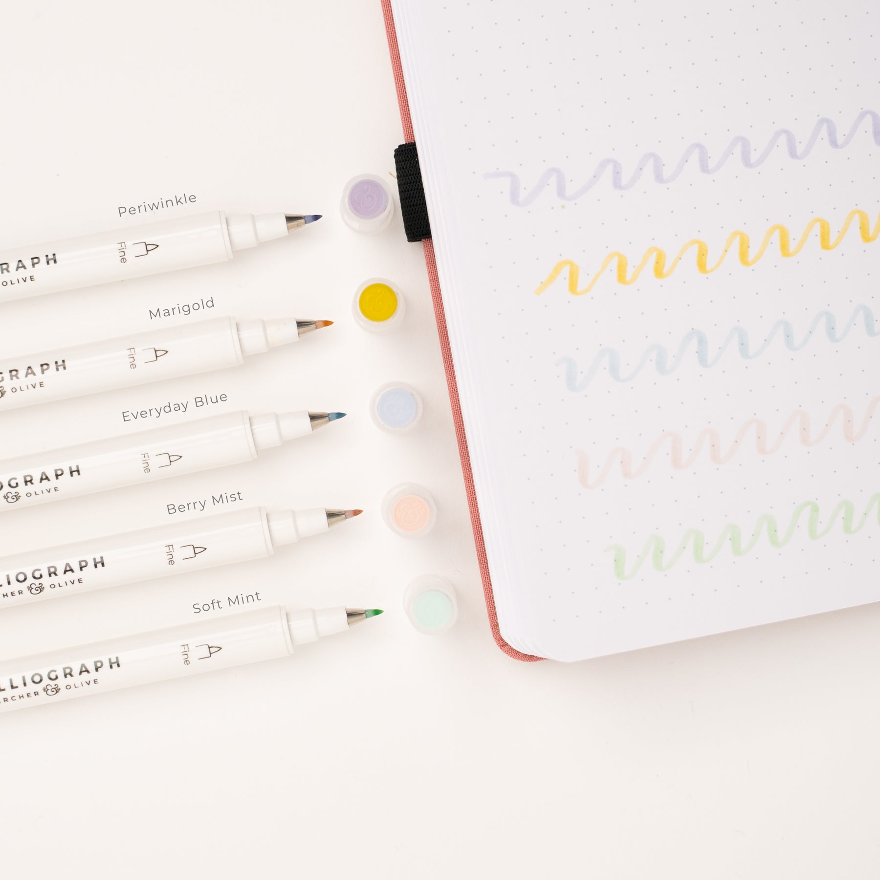 Calliograph Pens Everyday Pastels Collection