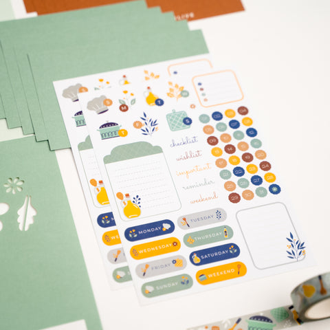February Monthly Kit - Bon Appétit - Archer and Olive