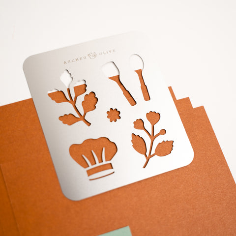 February Monthly Kit - Bon Appétit - Archer and Olive
