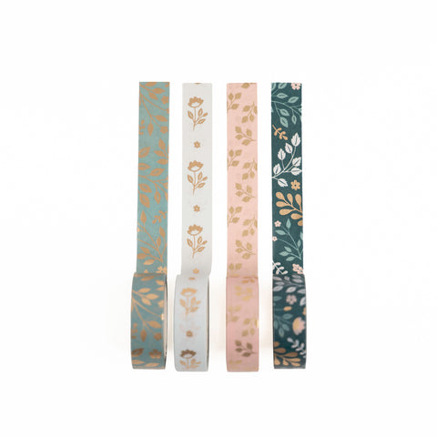 Everyday Florals Washi Tape Set - Archer and Olive