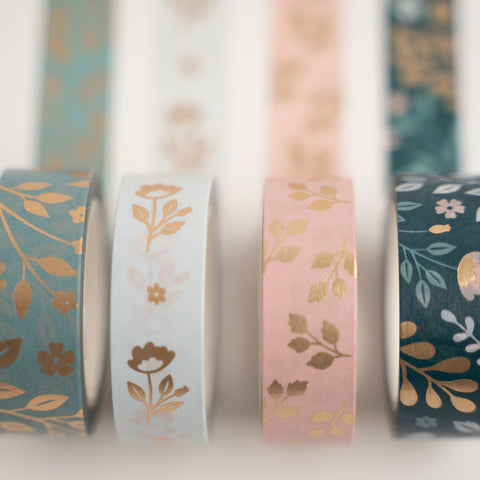 Everyday Florals Washi Tape Set - Archer and Olive