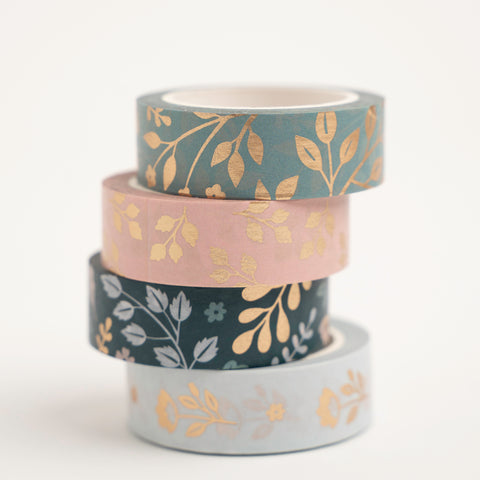 Everyday Florals Washi Tape Set - Archer and Olive