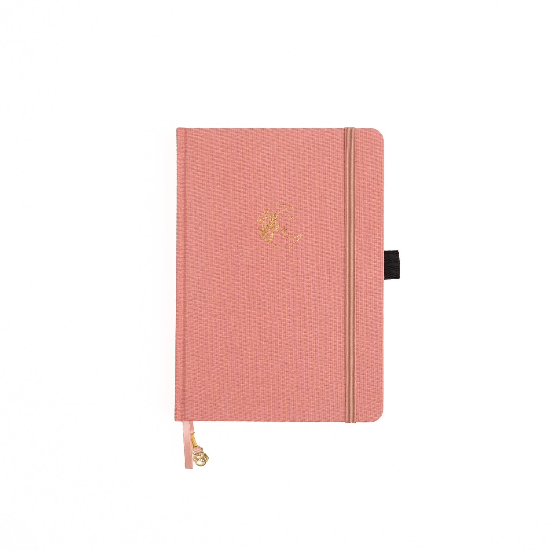 Moon Florals Dot Grid Notebook - Archer and Olive