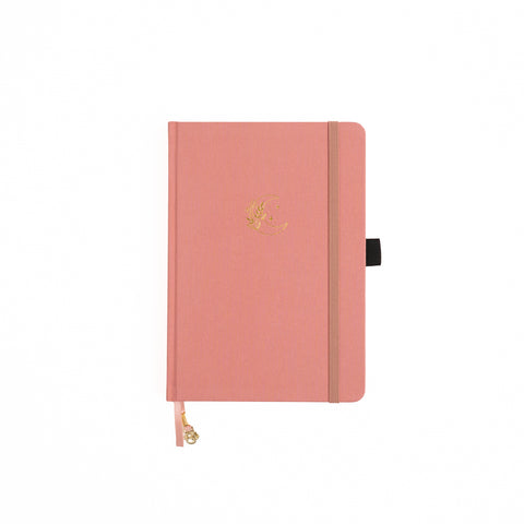 Moon Florals Dot Grid Notebook - Archer and Olive