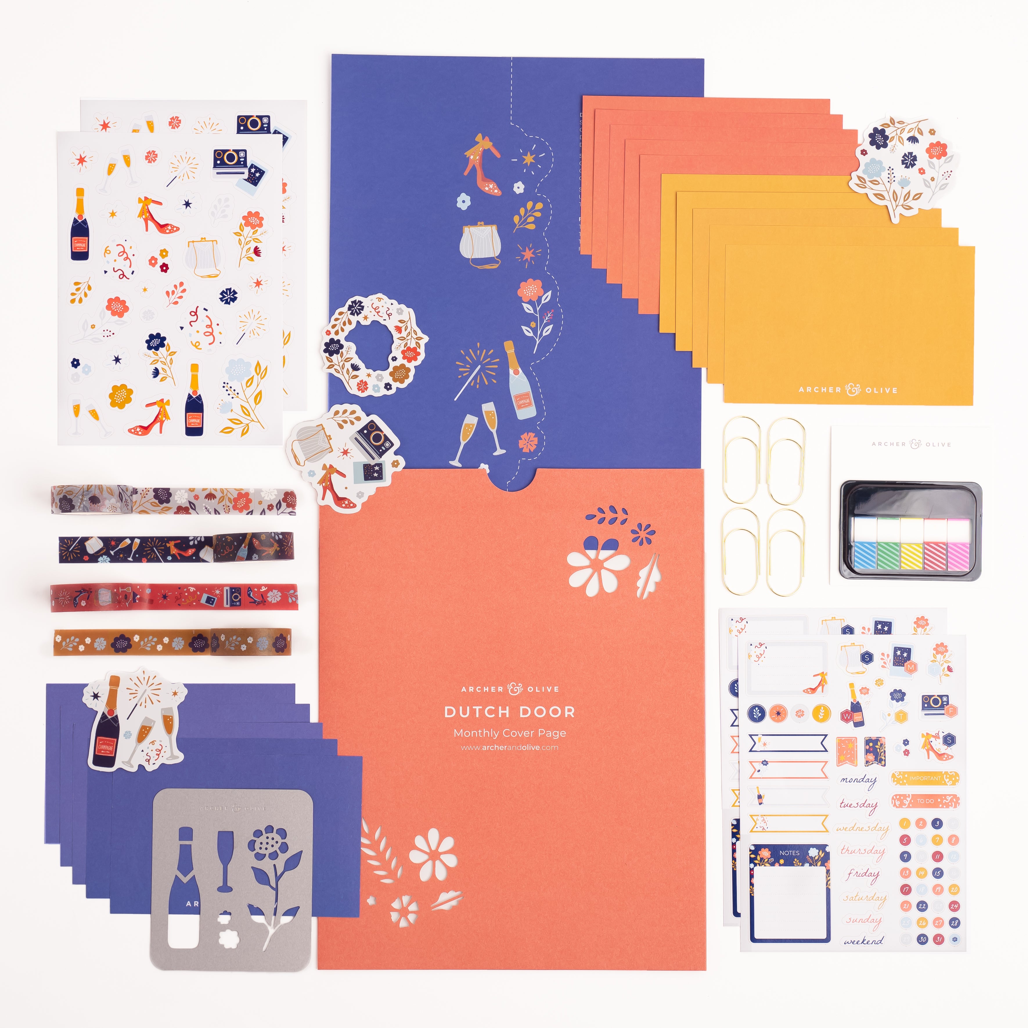 January Monthly Themed Accessory Box - Archer and Olive
