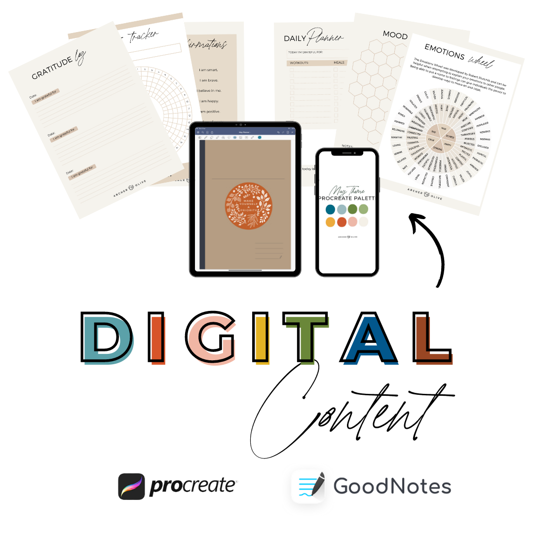Digital Planning - May 2022 Theme Box (GoodNotes and PDF) - Archer and Olive