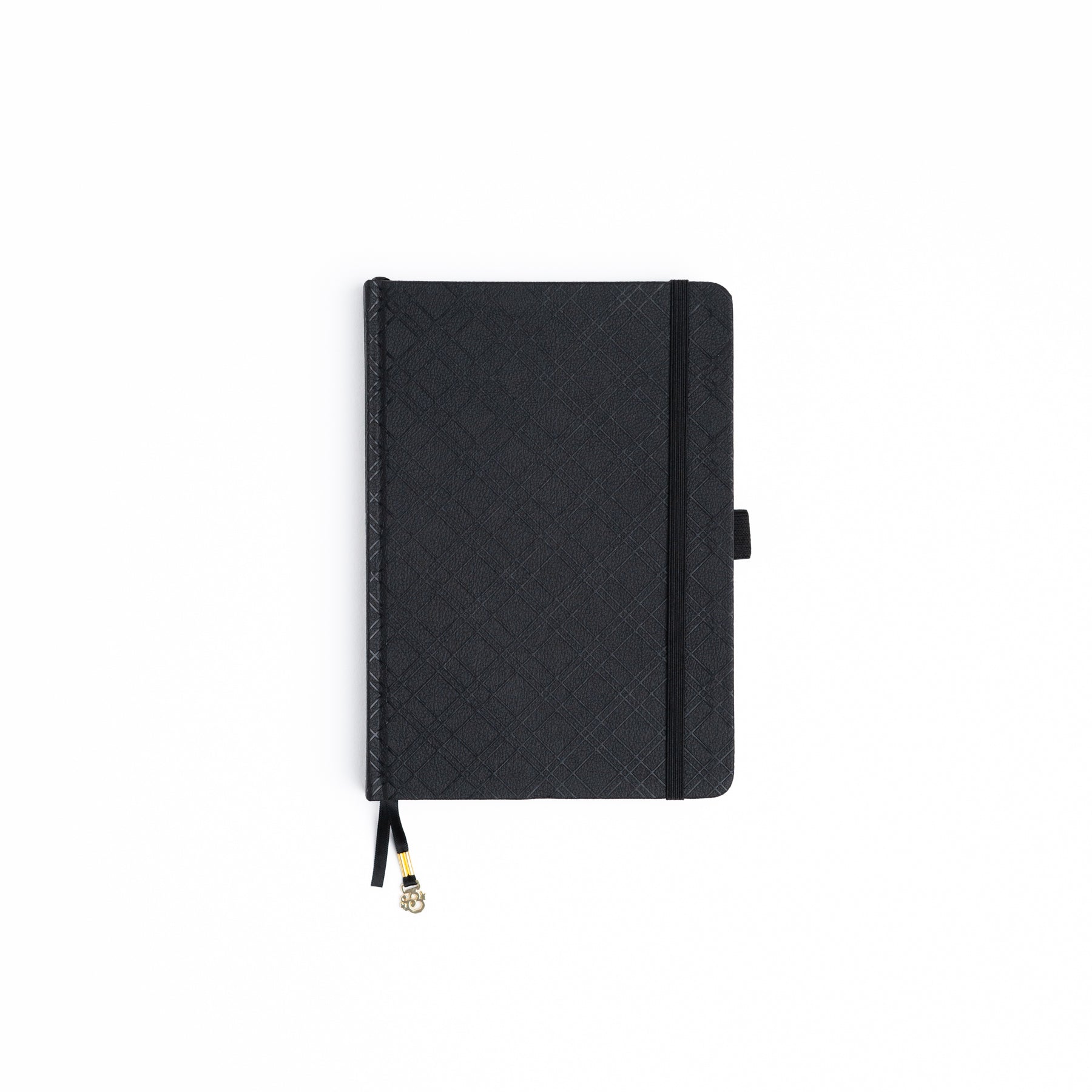 Black Plaid: Dot Grid Notebook - Archer and Olive