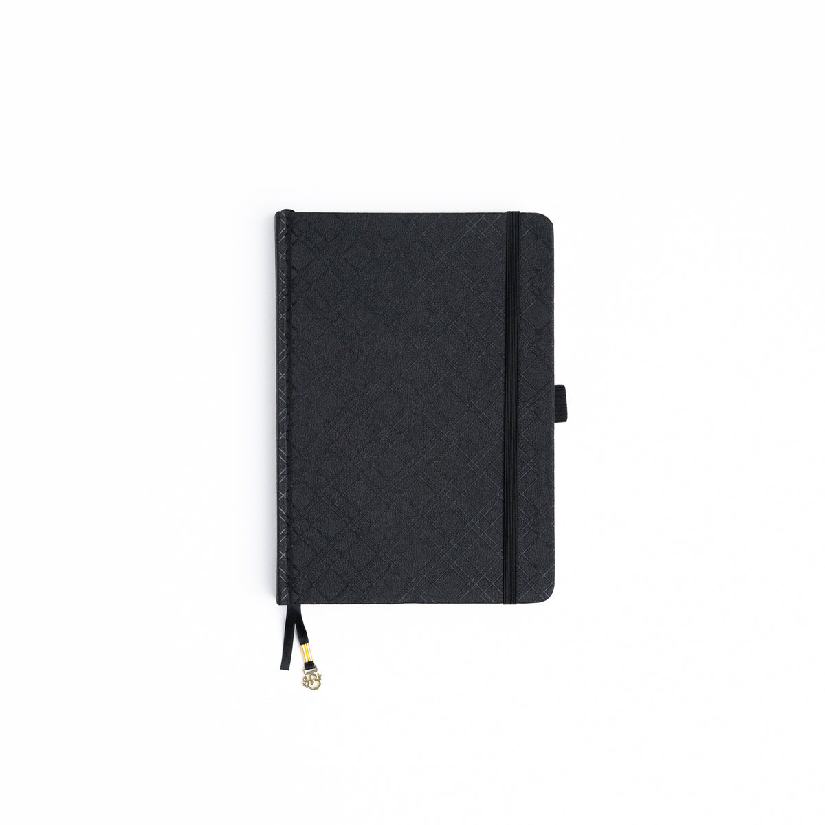 Black Plaid: Dot Grid Notebook - Archer and Olive