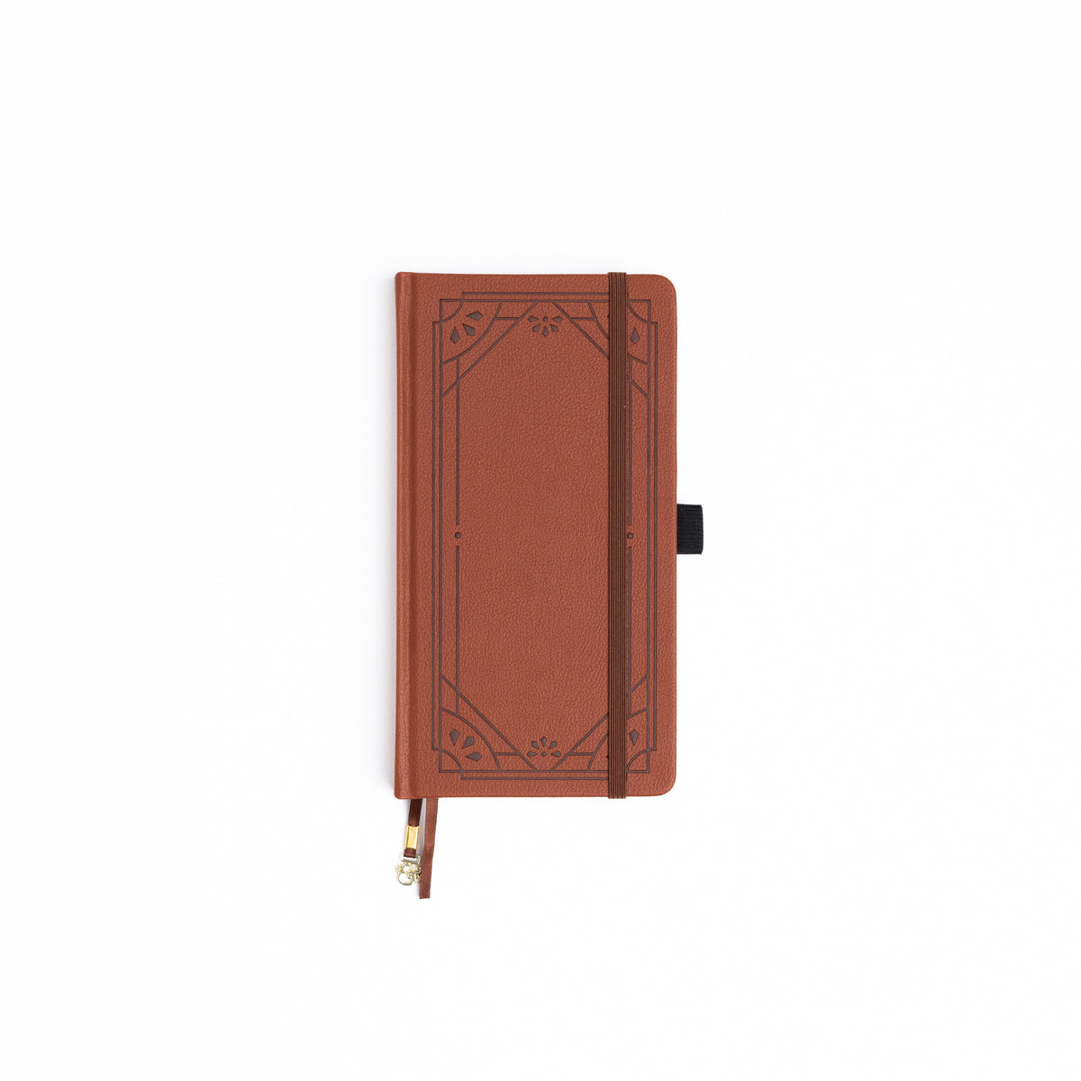 Brown Art Deco: Dot Grid Notebook - Archer and Olive