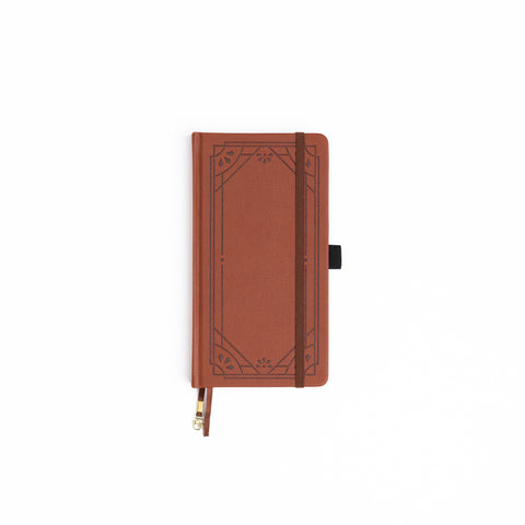 Brown Art Deco: Dot Grid Notebook - Archer and Olive