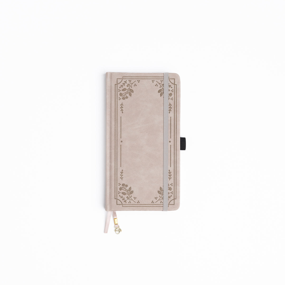 Warm Gray Florals: Dot Grid Notebook - Archer and Olive