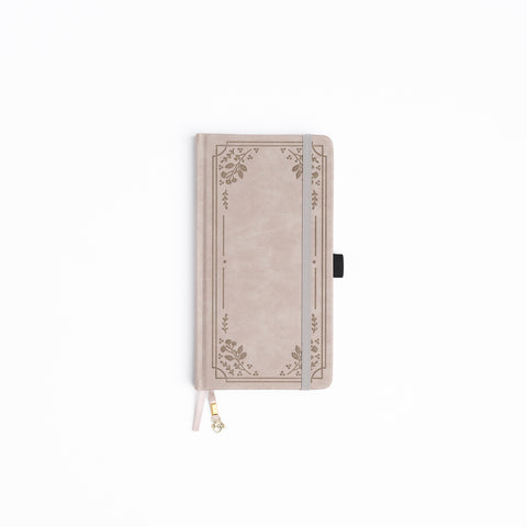 Warm Gray Florals: Dot Grid Notebook - Archer and Olive