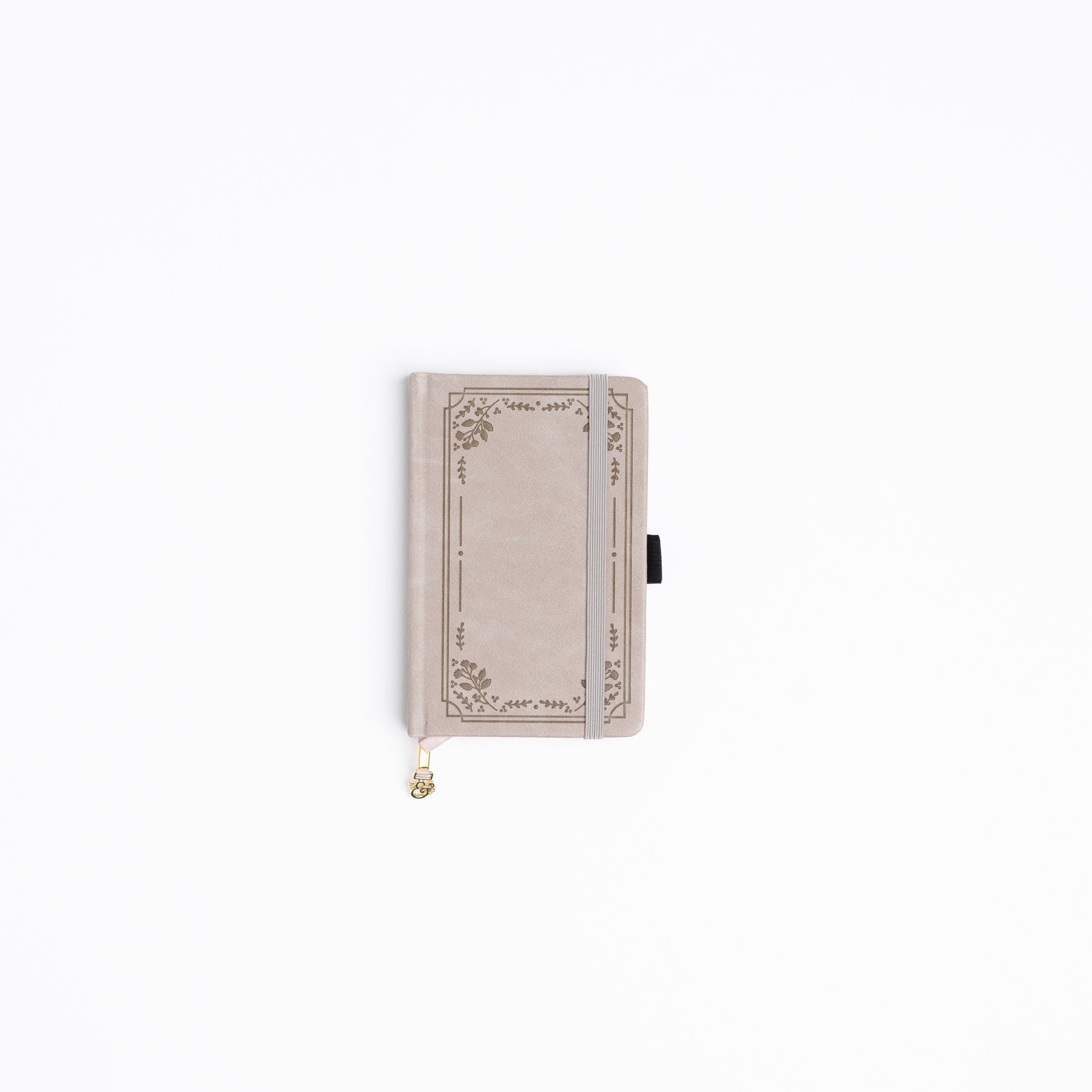 Warm Gray Florals: Dot Grid Notebook - Archer and Olive