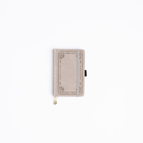 Warm Gray Florals: Dot Grid Notebook - Archer and Olive