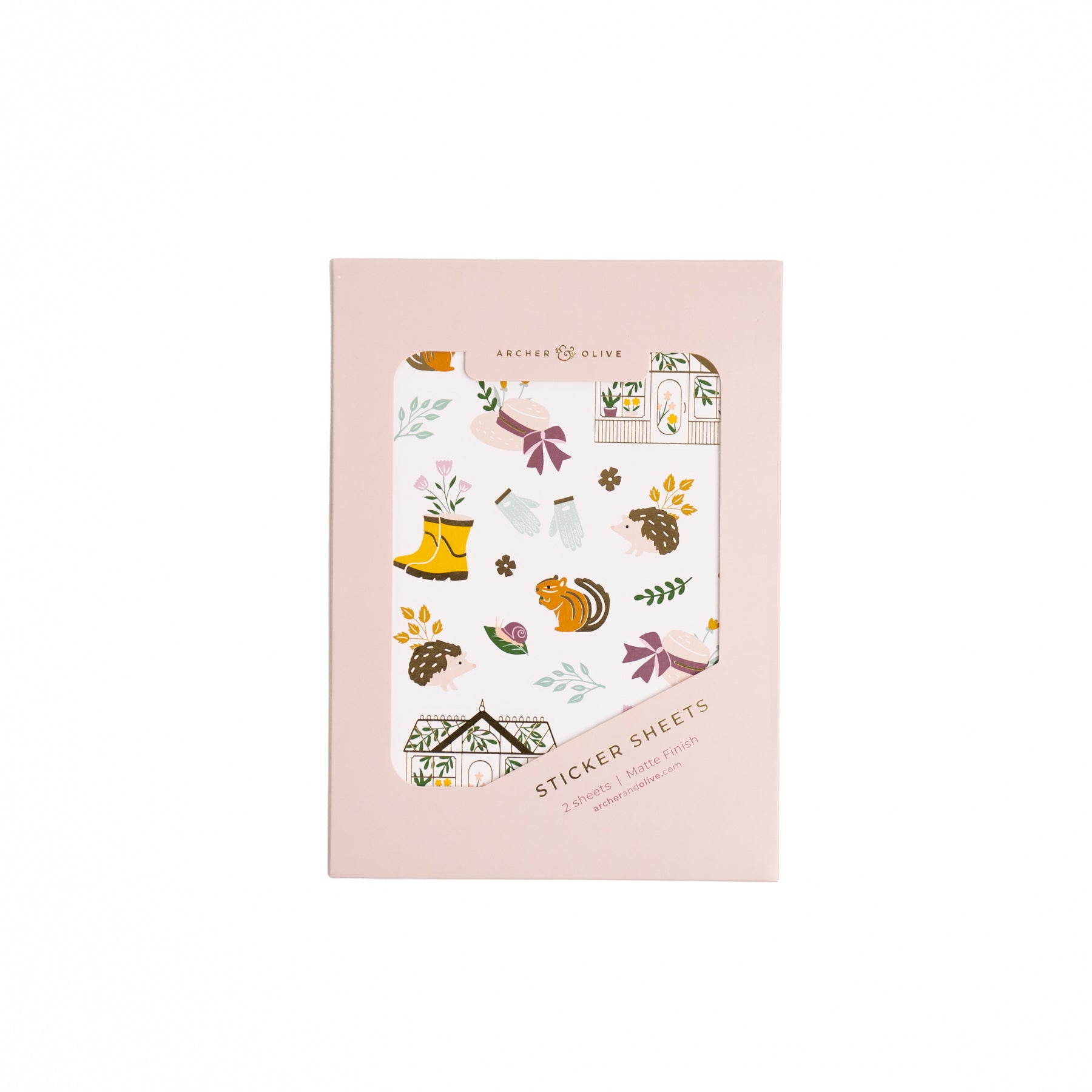 Botanical Garden Stroll Theme Stickers - Archer and Olive