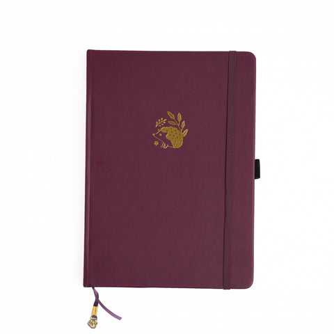 Hedgehog Dot Grid Notebook - Archer and Olive
