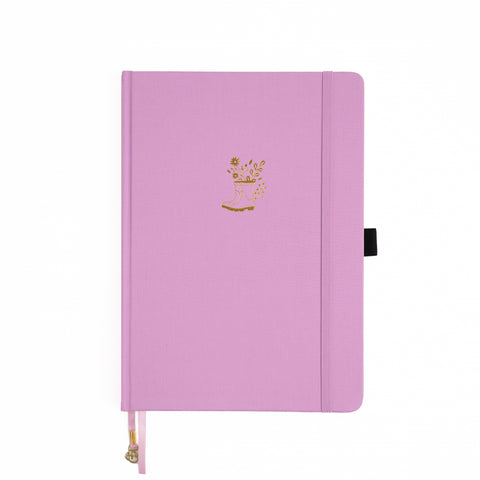 Rainboots Dot Grid Notebook - Archer and Olive