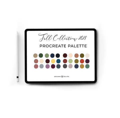 Procreate Fall Bundle (Bundled or Singular) - Archer and Olive