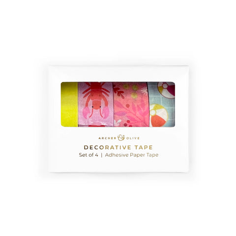 Summer Washi Tape Set - Archer and Olive