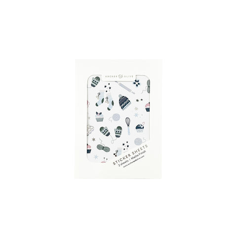 Warm & Snug Theme Stickers - Archer and Olive