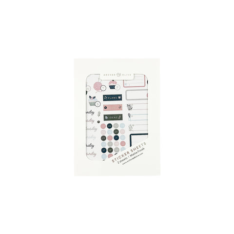 Warm & Snug Planning Stickers - Archer and Olive