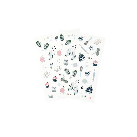 Warm & Snug Theme Stickers - Archer and Olive