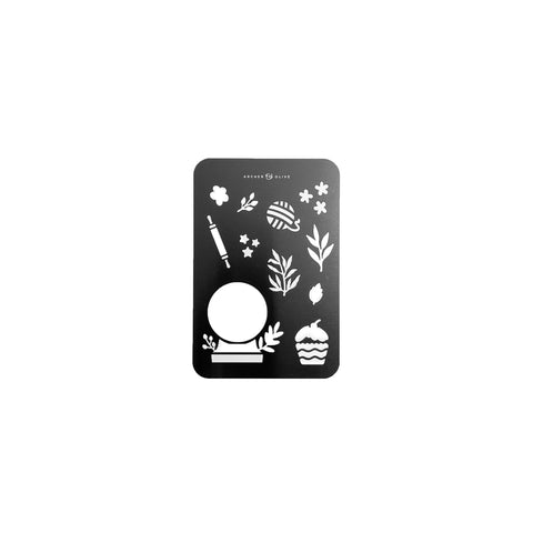 Warm & Snug Metal Stencil - Archer and Olive