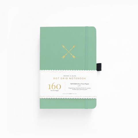 B5 Twin Arrows Dot Grid Notebook - Archer and Olive