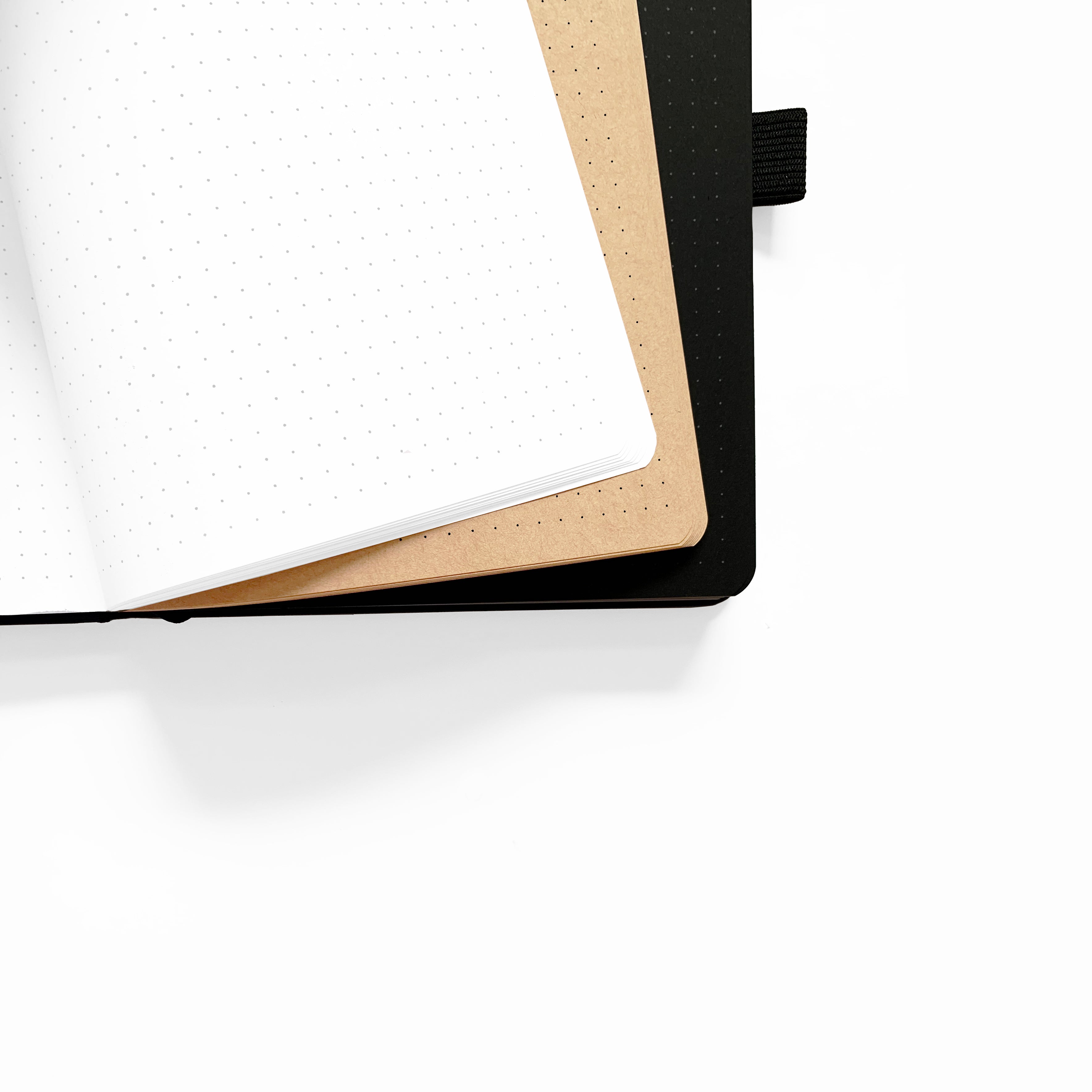 B5 Crescent Moon Dot Grid Neapolitan Notebook - Archer and Olive