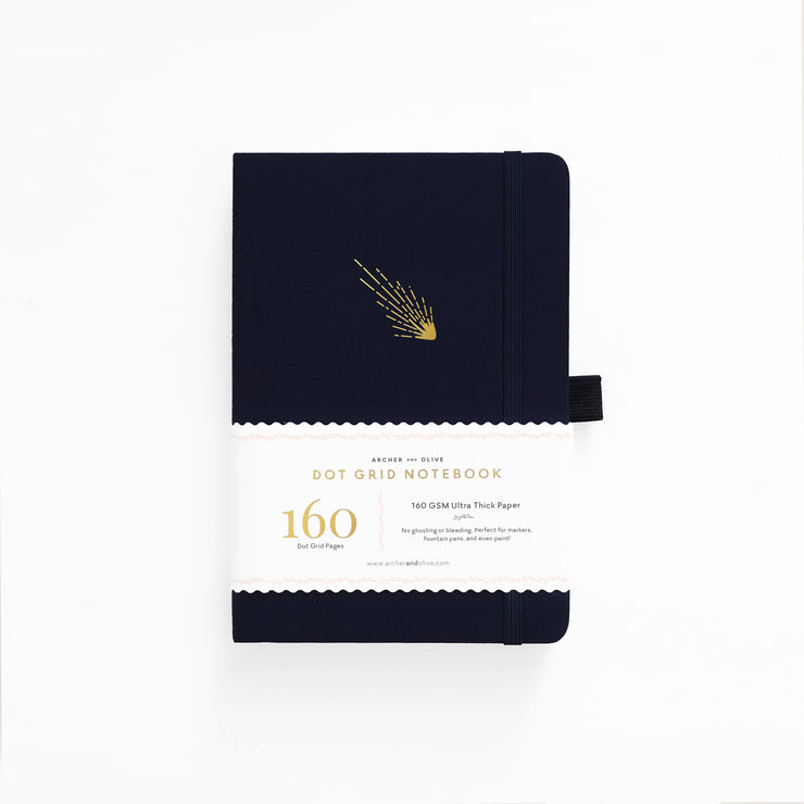 A5 Falling Skies Dot Grid Notebook - Archer and Olive