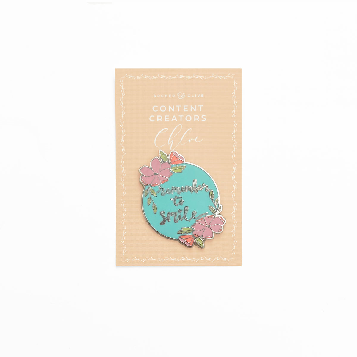 Collector Enamel Pin: Chloe - Archer and Olive