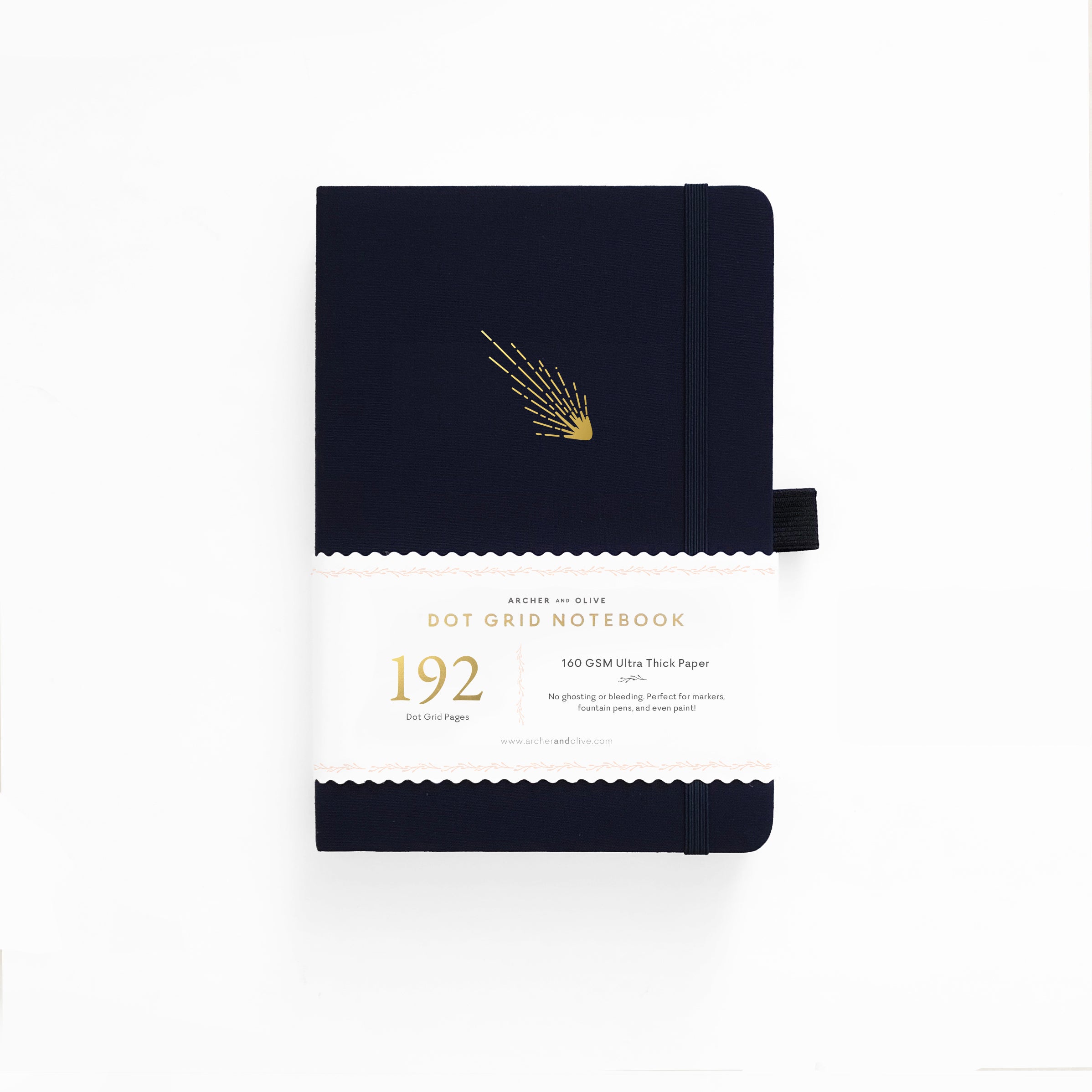 A5 Falling Skies 192 Pages Dot Grid Notebook - Archer and Olive