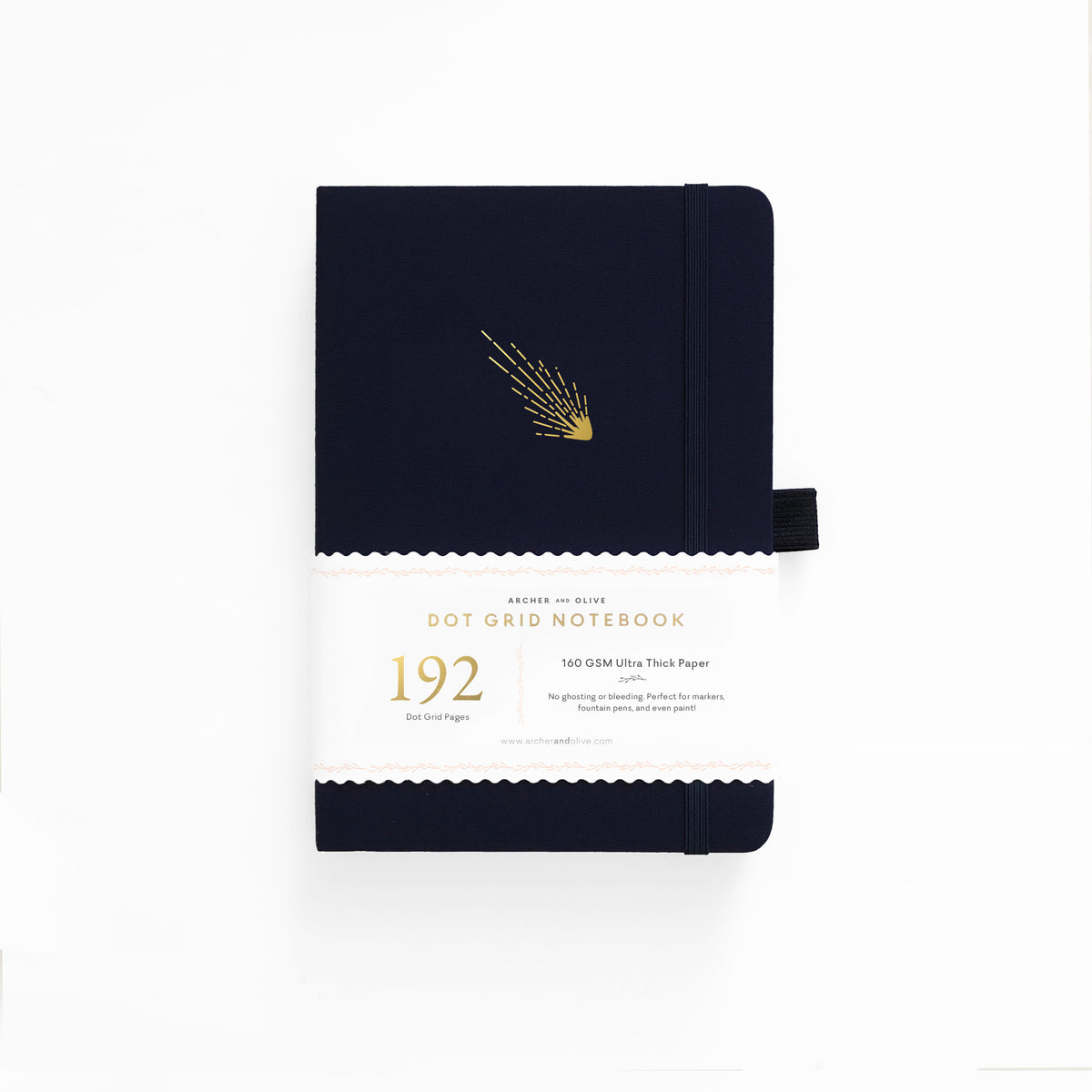A5 Falling Skies 192 Pages Dot Grid Notebook - Archer and Olive