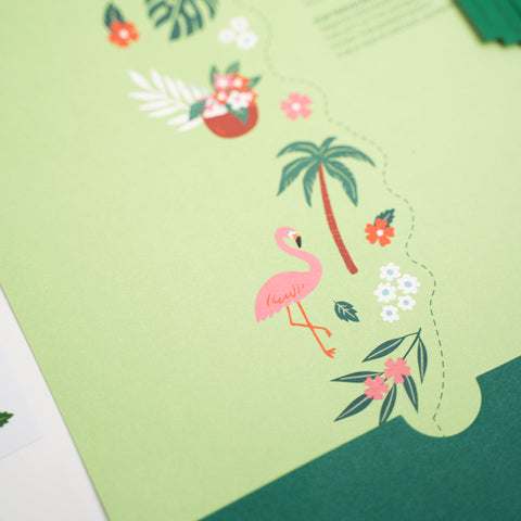 Flamingo Paradise - Archer and Olive