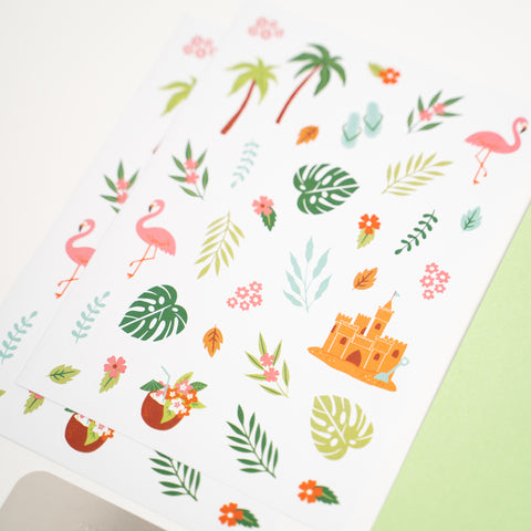 Flamingo Paradise - Archer and Olive