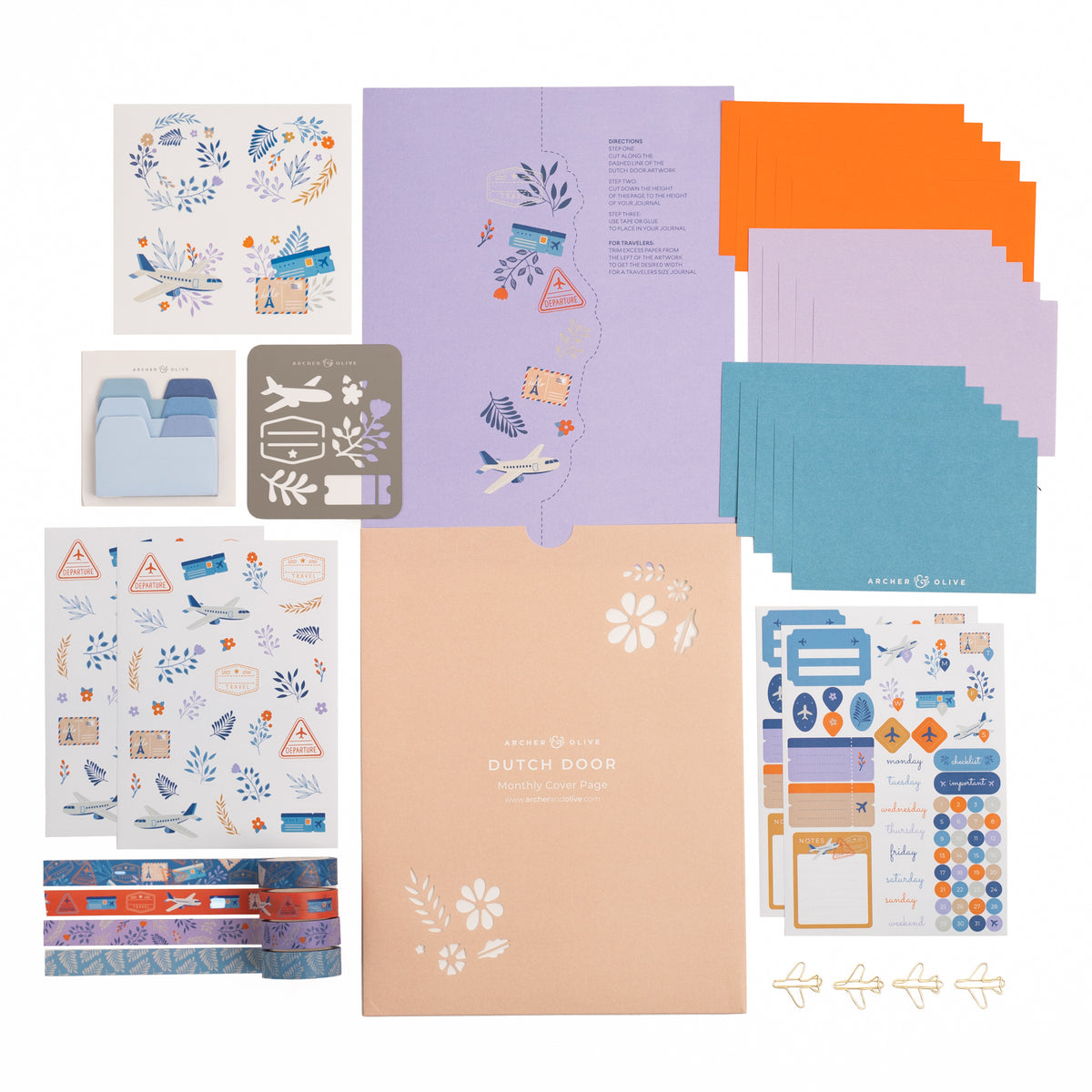 May Monthly Kit- Adventure Awaits - Archer and Olive