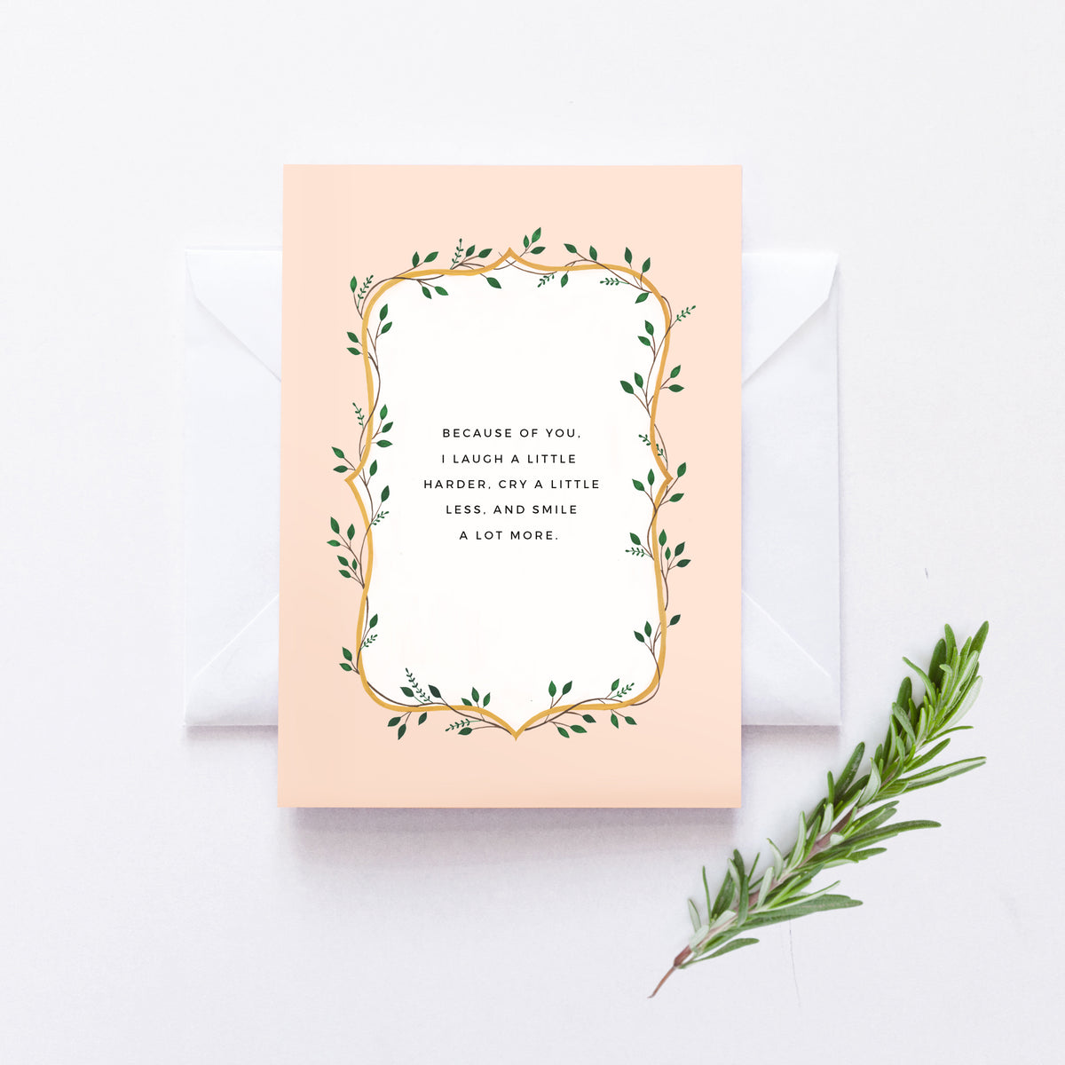 Gratitude Card - Printable - Archer and Olive