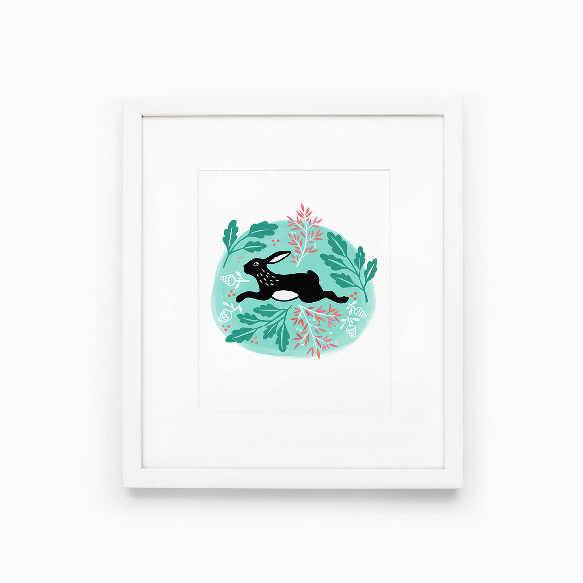Printable Good Luck Rabbit - 8x10 - Archer and Olive