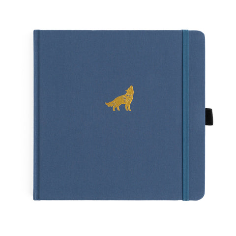 Enchanted Wolf Dot Grid Notebook - Archer and Olive